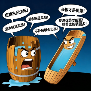 最高性价比成长是把资源投入你擅长的事？木桶理论vs斜桶理论 先别急着站队...