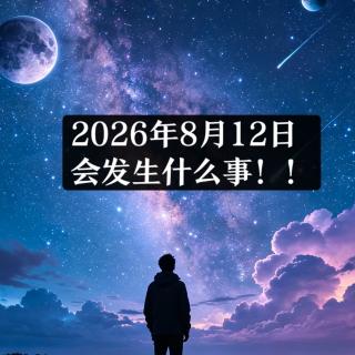 2026年8月12日会发生什么？